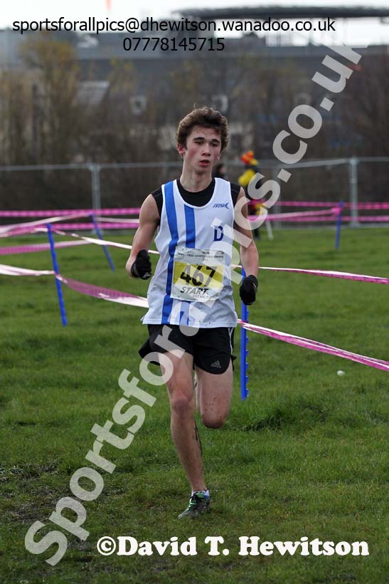 Mens under-17s North Eastern Cross Country Chanpionships. Photo: David T. Hewitson/Sports for All Pics